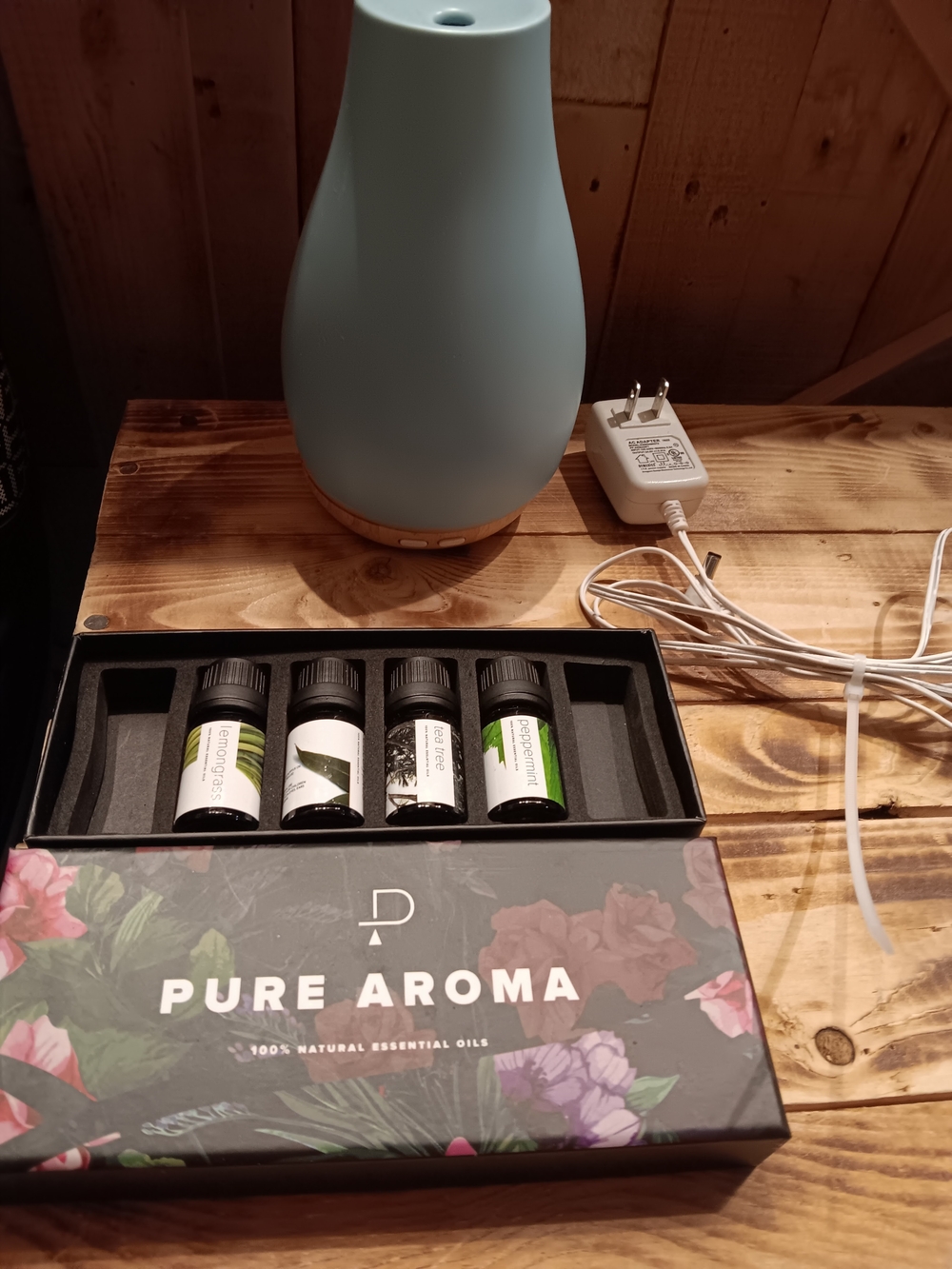 Oil Diffuser With Essential Oil Set